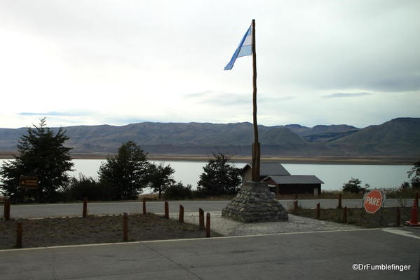 Park entrance to Glacier National Park (Perito Merino Glacier)