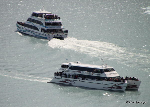 Glacieres National Park (Perito Merino Glacier). Boat cruise to glacier