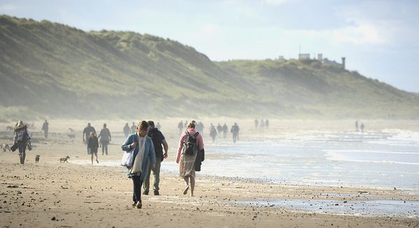 Beach walk