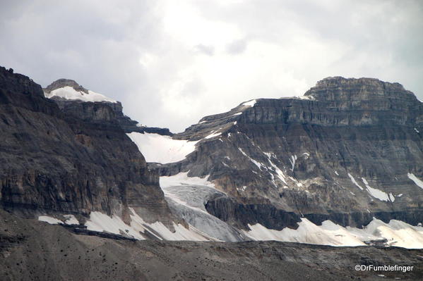 Glacier near north end of Boom Lake, Banff National Park