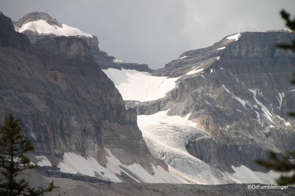 Glacier near north end of Boom Lake, Banff National Park