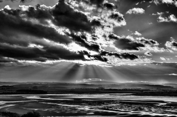 Budle Bay. Northumberland, England