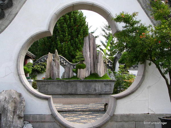 Chinese garden exhibit, Botanical Garden in Montreal