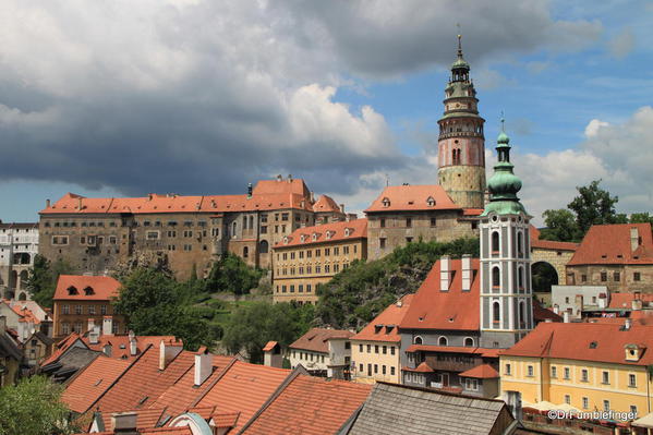 Cesky Krumlov. Castle Tower