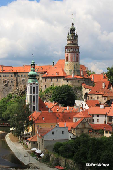 Cesky Krumlov. Castle Tower