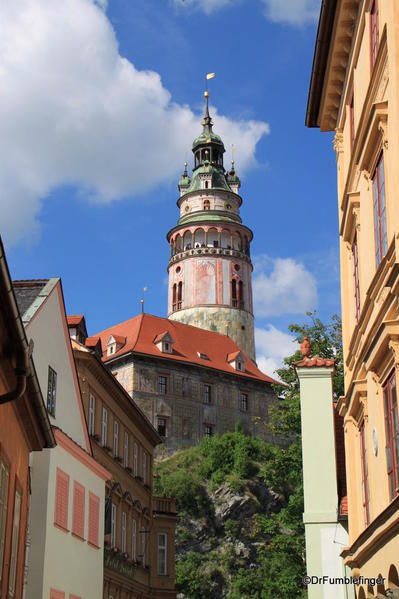 Cesky Krumlov. Castle Tower