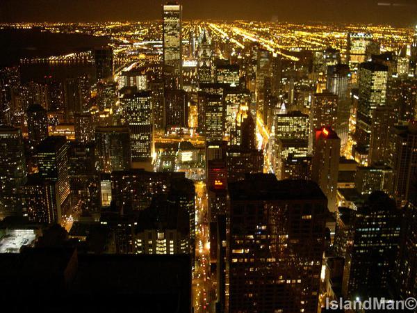 Chicago by night