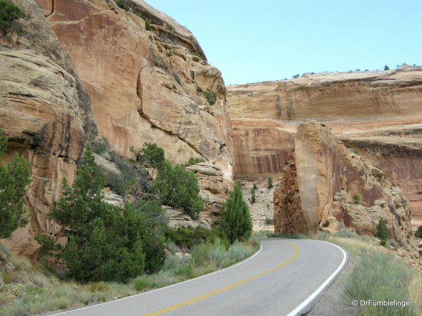 Colorado National Monumen. Rim Rock Drive