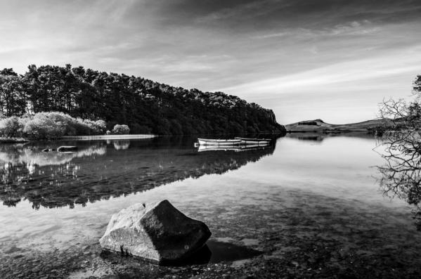 Crag Lough. Hadrian