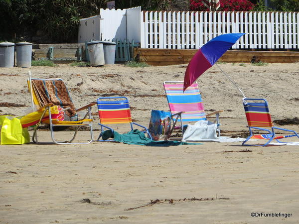 Enjoying the beach, Crystal Cove State Park