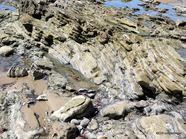 Eroded rocks, Crystal Cove State Park