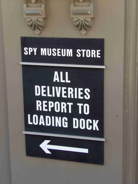 Deliveries Sign