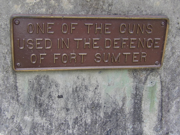 Fort Sumter Signage