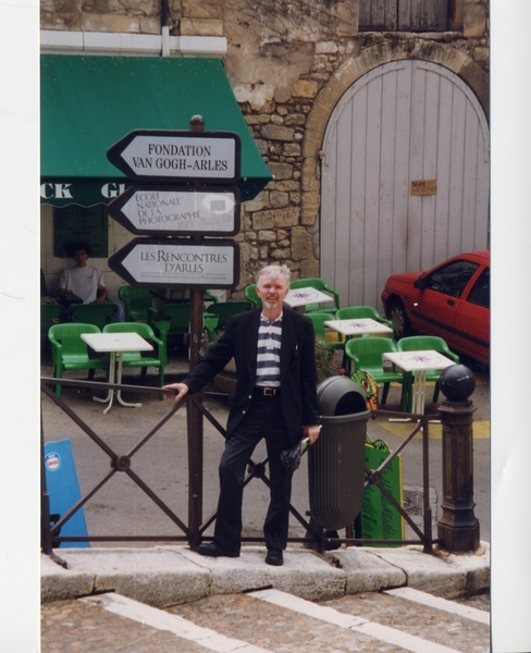 George in Arles by Van Gogh Signage