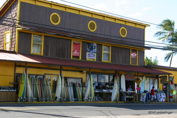 Surf board shop, North Shore, Oahu