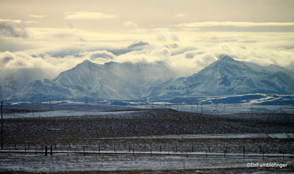 Rocky Mountains near Head-Smashed-In-Buffalo Jump