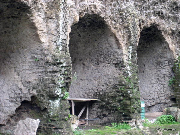 Herculaneum boathouses.