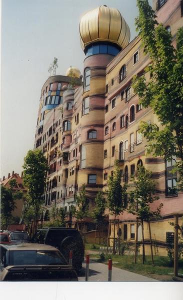 Hundertwasser Waldspirale Darmstadt_1