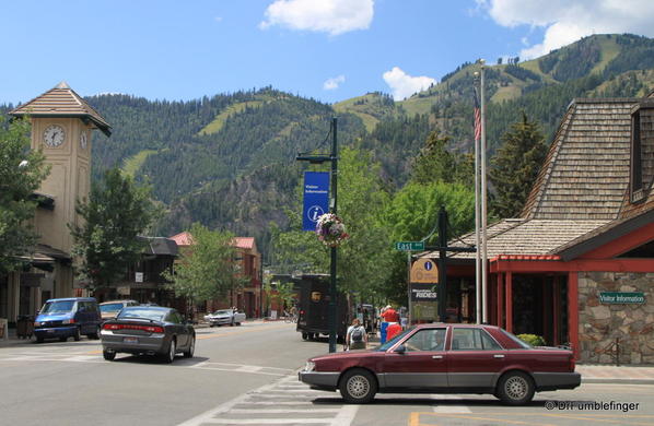 Sun Valley, Idaho. Bald Mountain is in the background