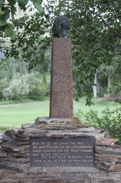 Sun Valley -- Hemingway Memorial