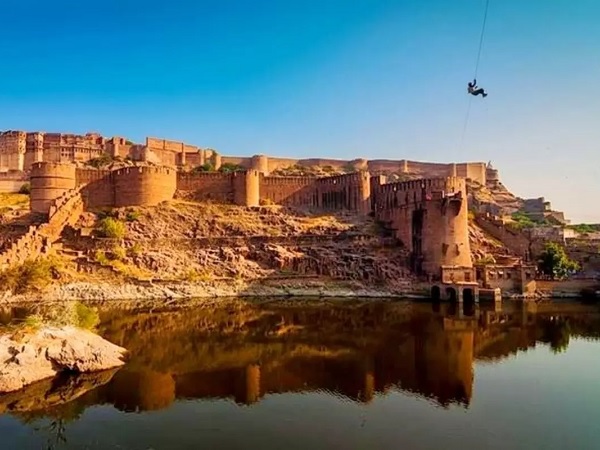 Zipline at Mehrangarh Fort Jodhpur