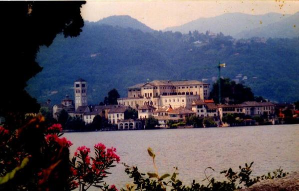 Lake Orta San Giulio Island