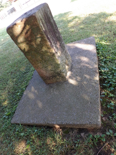 Luray Slave Stone Block