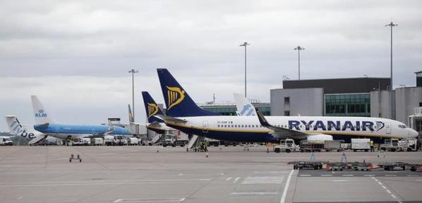 Manchester airport, courtesy Reuters/Andrew Yates