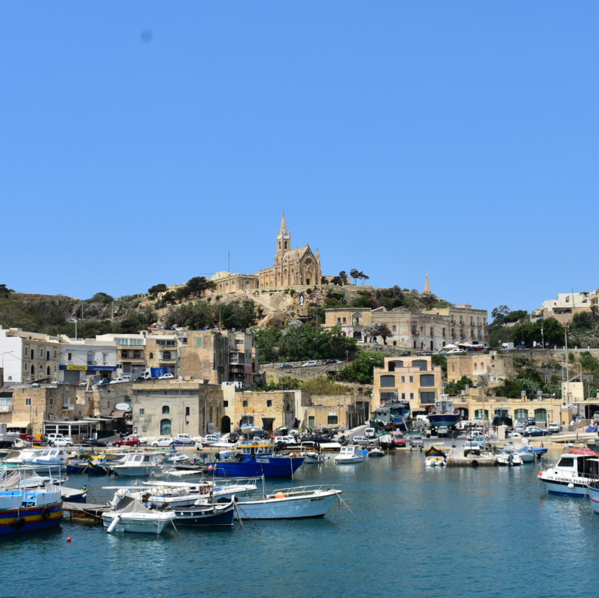 Mgarr Harbour in Gozo