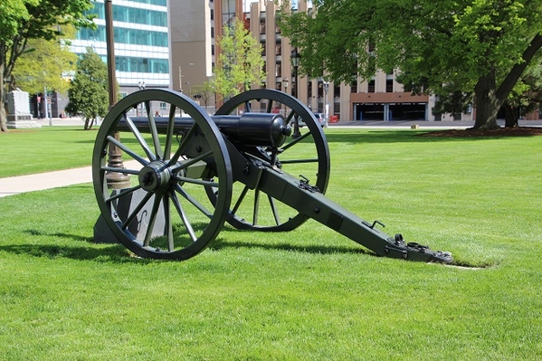 Michigan State Capitol - Cannon