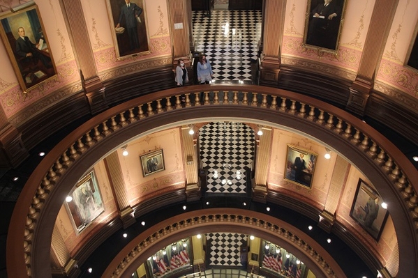 Michigan State Capitol - Floors