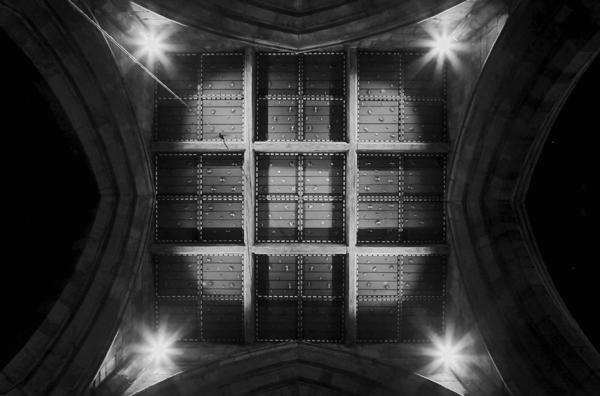 Mono detail - ceiling All Saints Church.