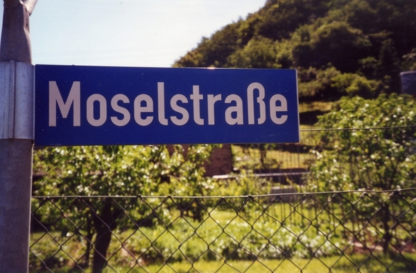 Moselstrasse Sign