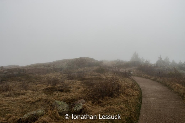 Mount Cadallac fog-2