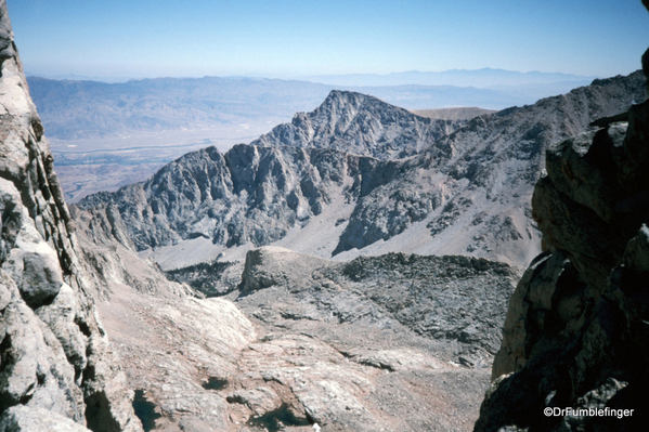 Mt. Whitney hike 09-1994 (34) View of Owen