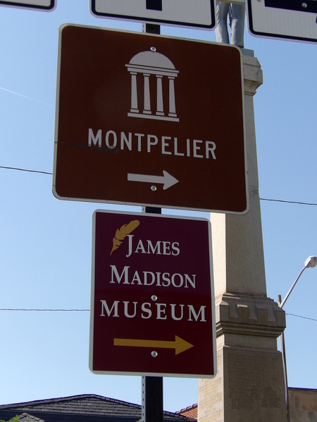 Museum Directional Sign