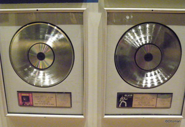 Nashville, Country Music Hall of Fame. Gold Records