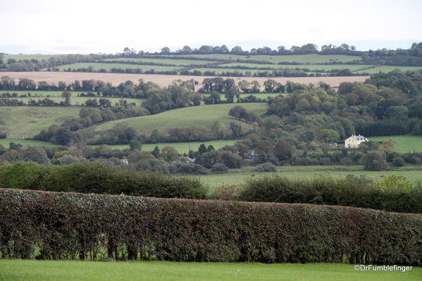 Valley of the Boyne, as viewed from Newgrange