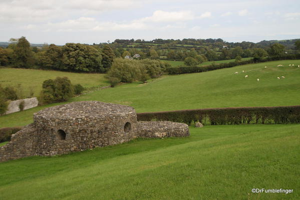 Stone circle near the Newgrange tomb