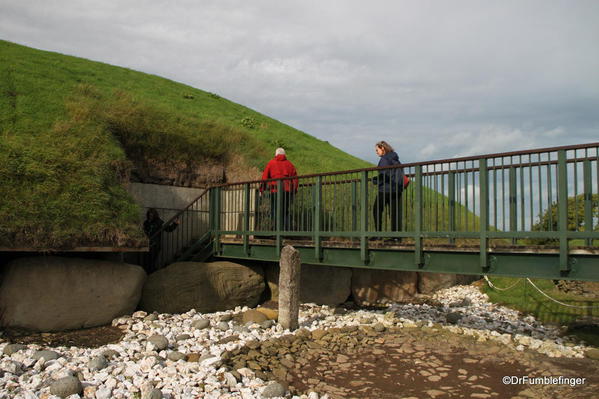 Entrance to one of the passage tombs, Knowth