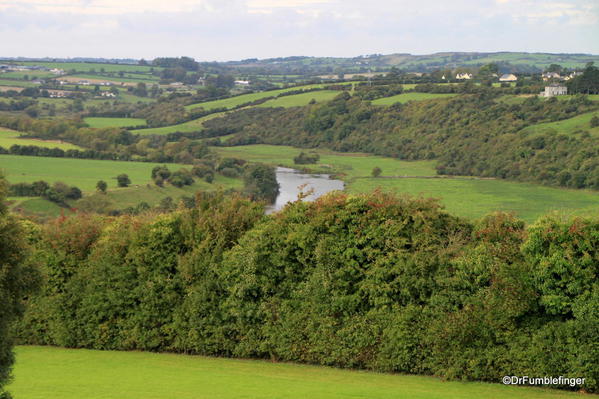 Views of the Boyne River Valley from Knowth