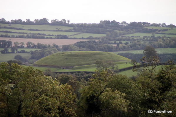 Newgrange viewed from Knowth