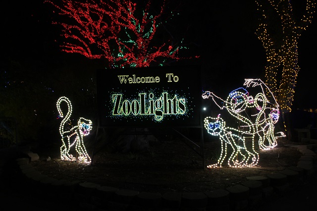 Phoenix Zoo Lights - Sign