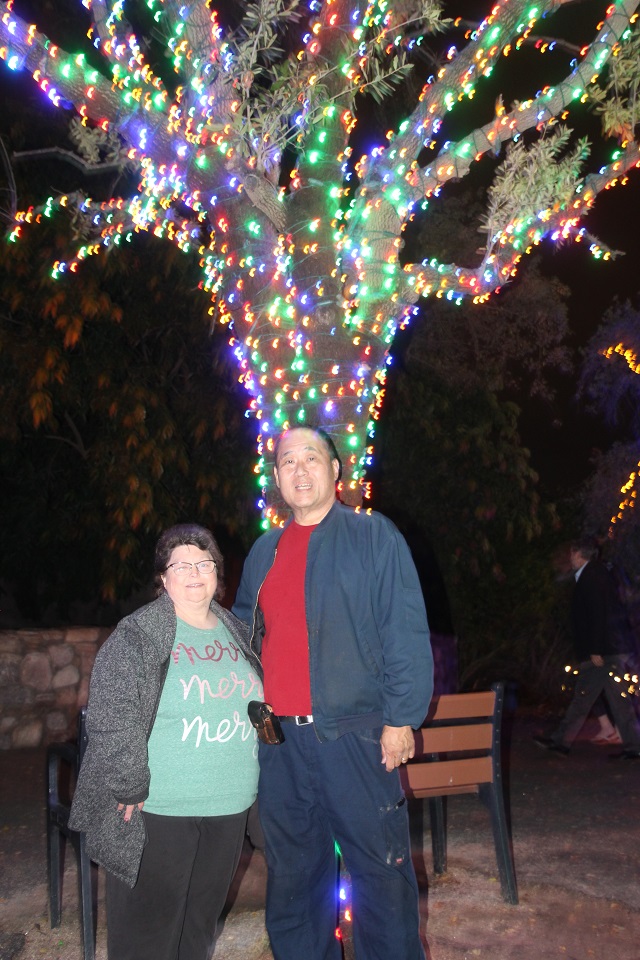 Phoenix Zoo Lights - Us