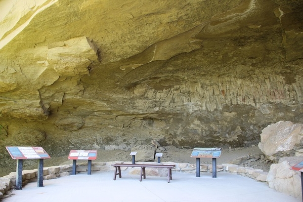 Pictograph Cave State Park Cave 1