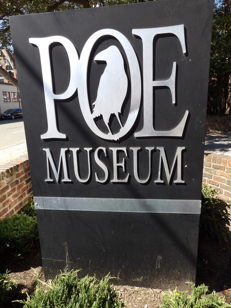 Poe Museum Signage