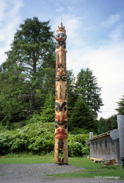 Skidegate totems, Haida Gwaii, B.C.