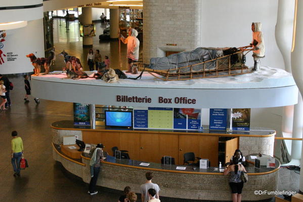 Main entrance. Museum of Civilization