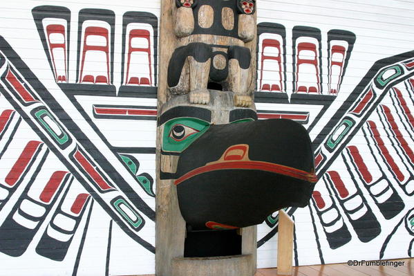 Details of totem, Grand Hall, Museum of Civilization