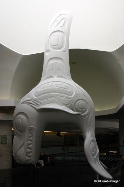 Chief of the Undersea World, by Bill Reid, Museum of Civilization